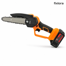 FIXLORA 6-Inch Cordless Mini Chainsaw – 600W Pruning Saw Kit with Batteries